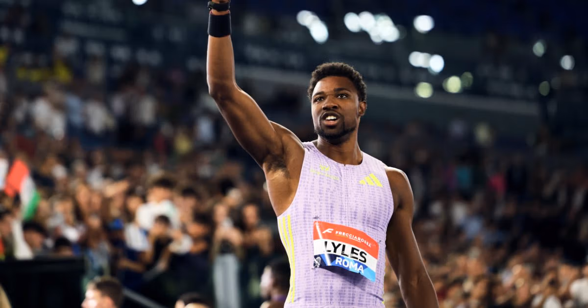 Noah Lyles | Photo courtesy Diamond League AG