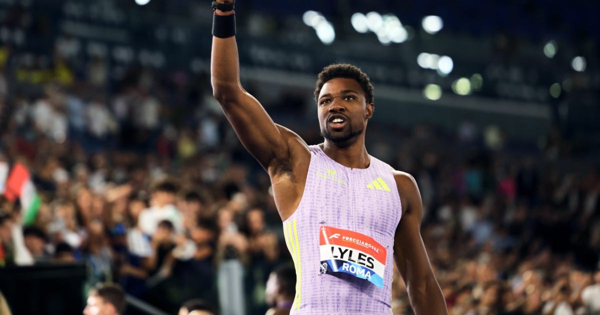 Noah Lyles | Photo courtesy Diamond League AG