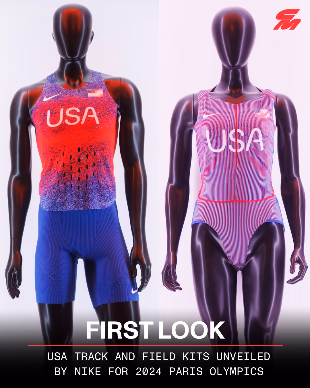 A first look at the USA Track and Field kits by CITIUS MAG across social media.