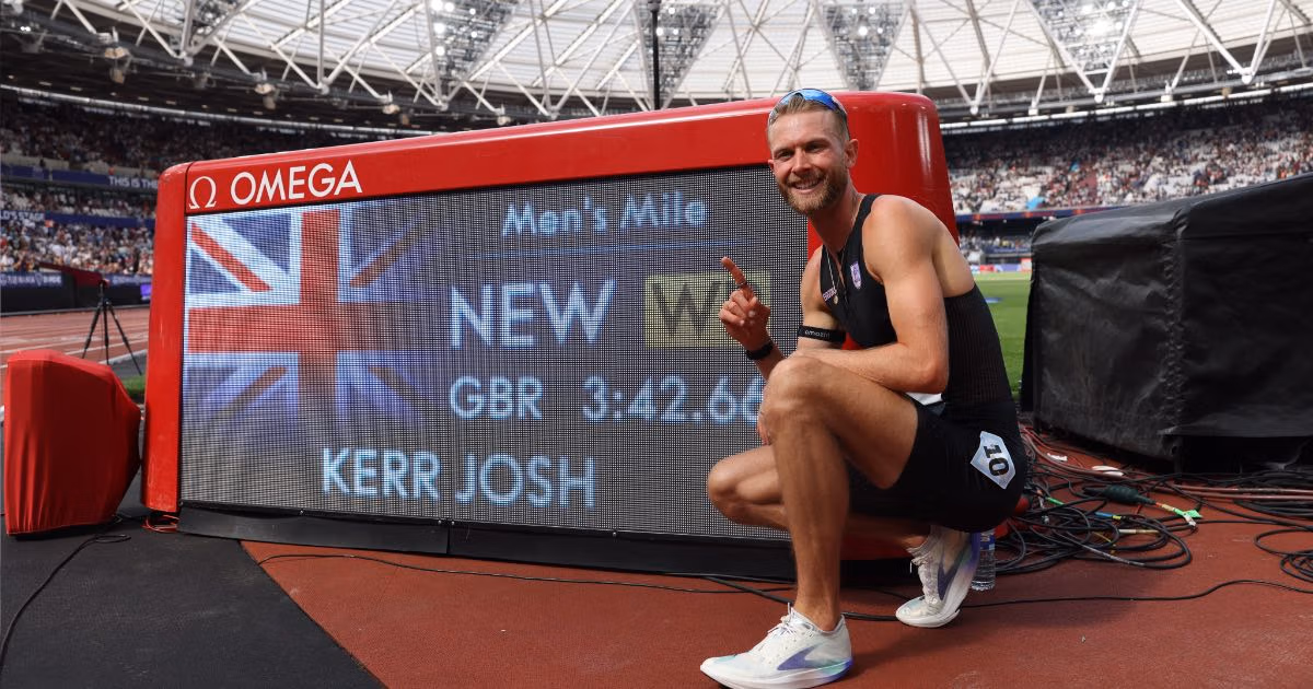 Josh Kerr mile world record