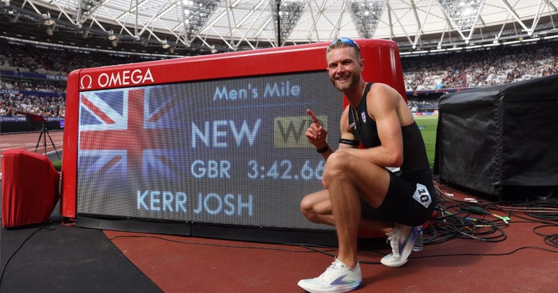 Josh Kerr mile world record