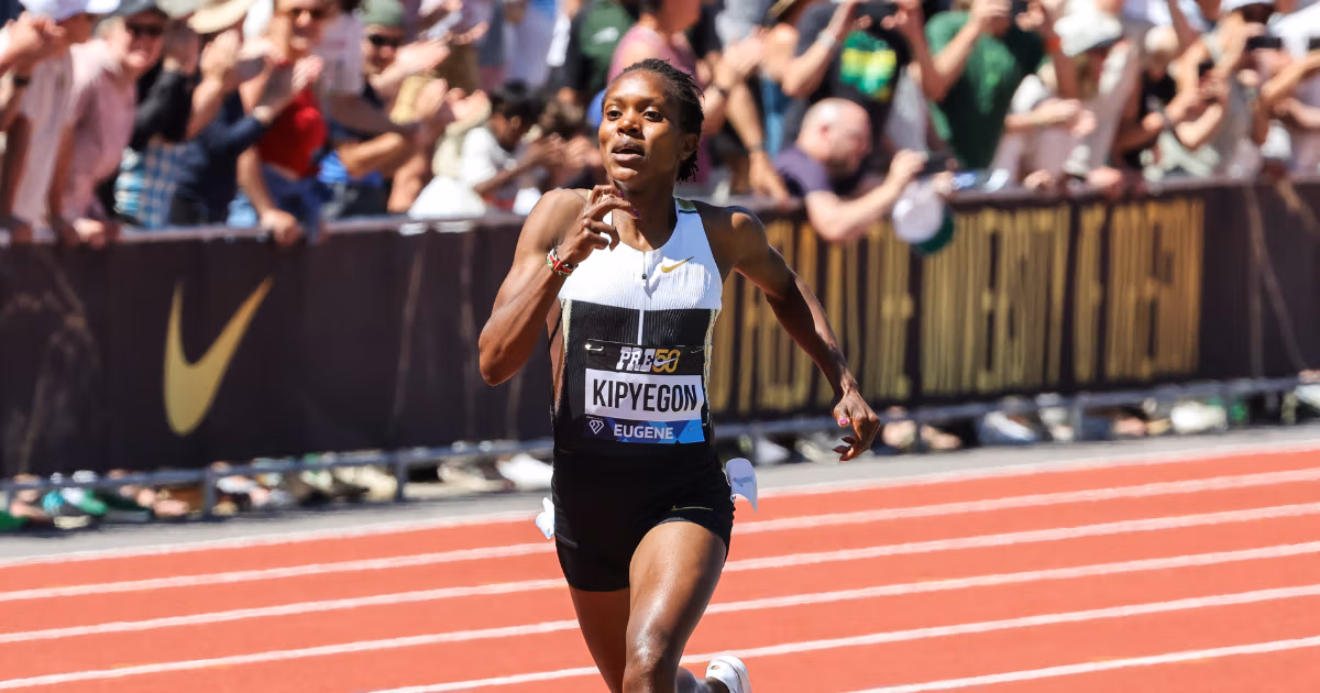 Faith Kipyegon | Photo by Kevin Morris / @kevmofoto