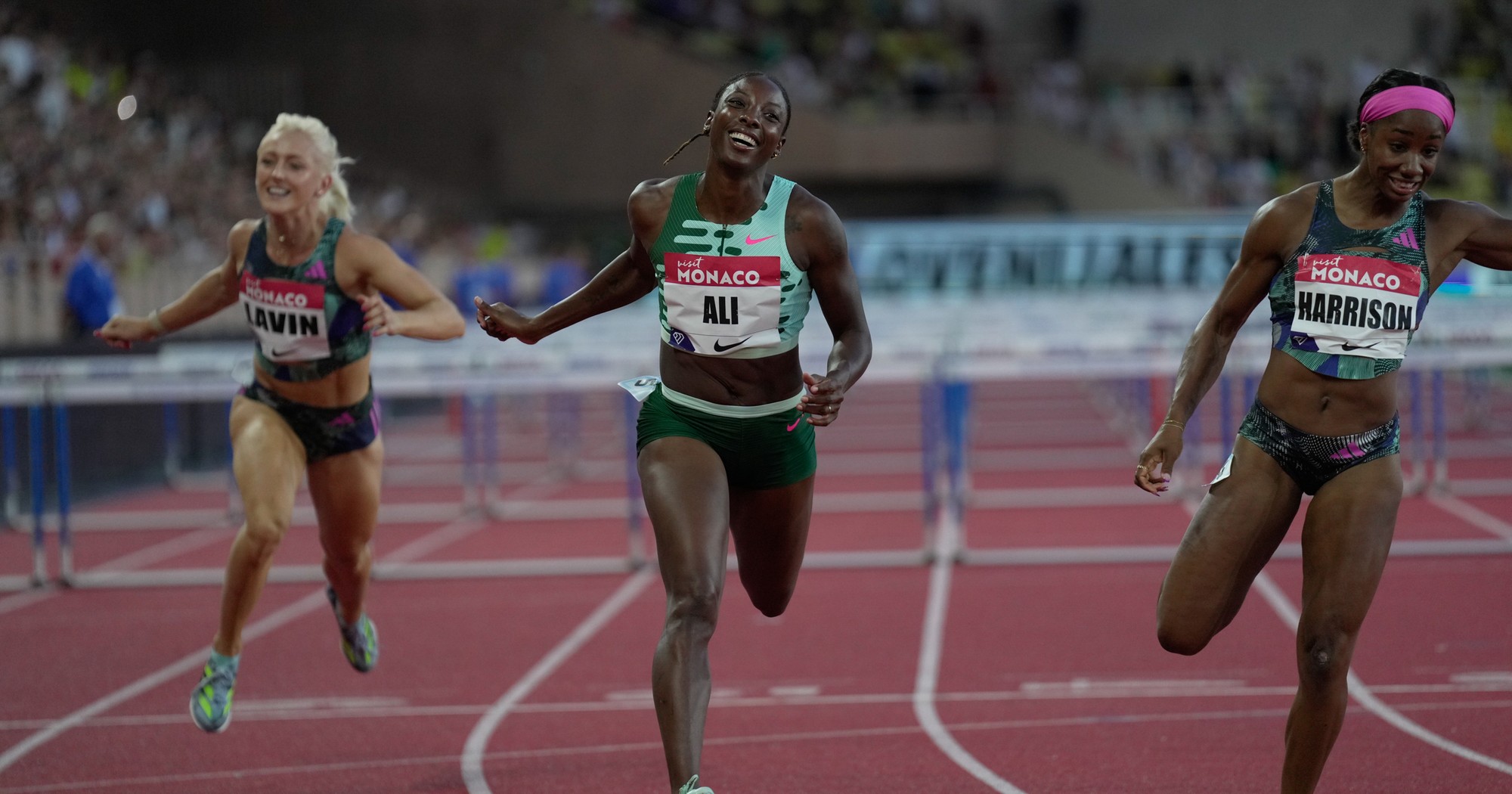 Nia Ali - Monaco Diamond League 100m Hurdles 