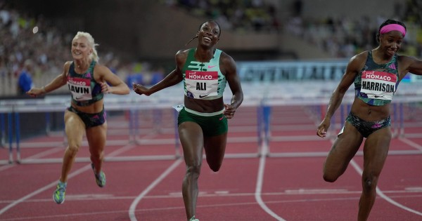 Nia Ali - Monaco Diamond League 100m Hurdles 