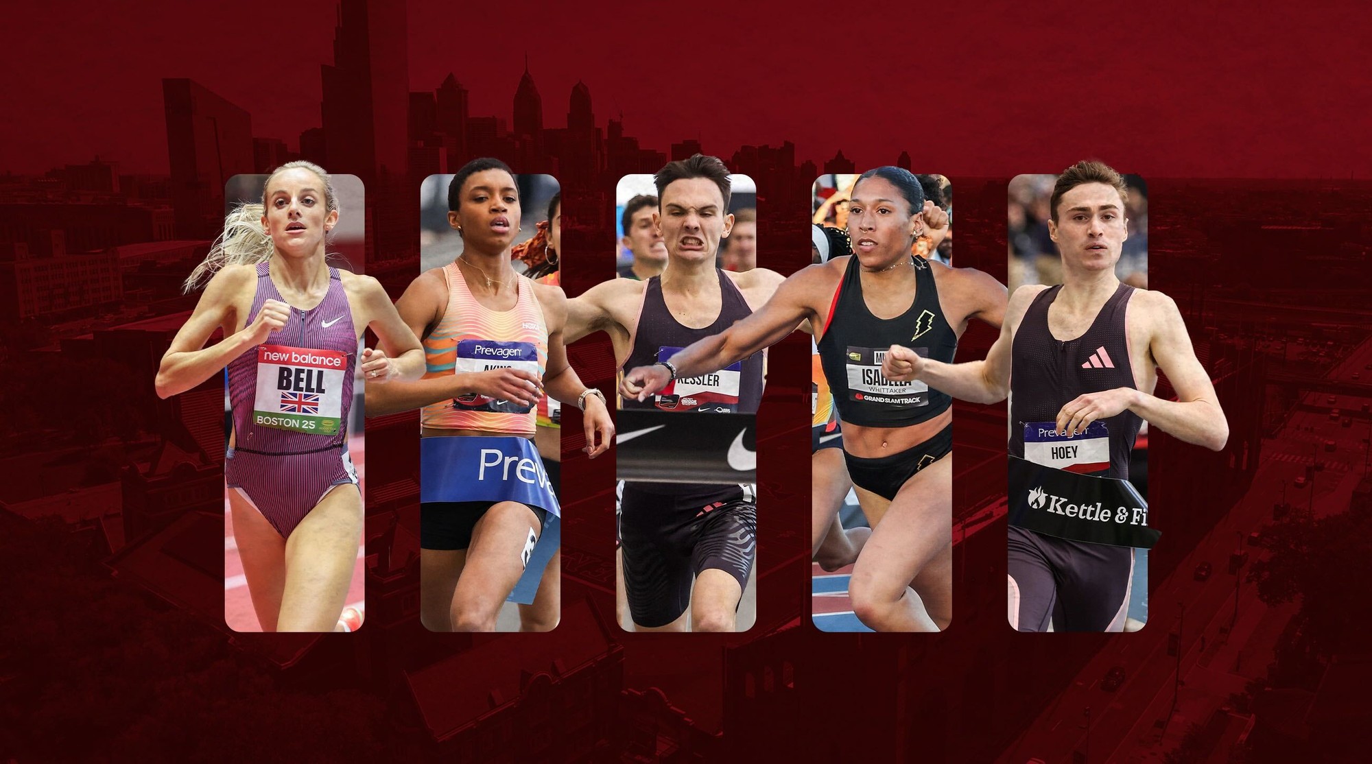 Georgia Bell, Josh Hoey, Hobbs Kessler, Nia Akins, Isabella Whittaker